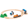 BRIO® WORLD Holzeisenbahn Starterset Güterzug mit Kran A