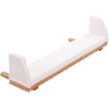 babybay Rallonge latérale pour lit cododo Original, Midi hêtre huilé complément matelas blanc