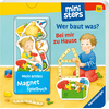 Ravensburger ministeps® Mein erstes Magnetbuch: Wer baut was? Bei mir zu Hause