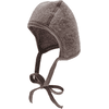 kindsgard Gorro merino marrón frío