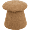 atmosphera Pouf enfant Zopi bouclette bois marron