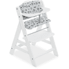 hauck Hochstuhl Alpha Plus N Pad Deluxe Set White-Nordic Grey