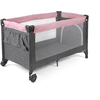 CHIC 4 BABY Cuna de viaje Luxus Melange gris-rosa