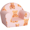 knorr toys® Sillón infantil Teddy, rosa