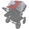 LEVILY Zonnescherm kinderwagen Twins PURE Pink