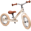 Trybike Draisienne enfant 2 roues acier crème mat