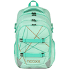 Active Zaino scuola neoxx Pro realizzato con bottiglie in PET riciclate, menta