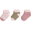 LÄSSIG Chaussettes Sneacker pour enfants, paquet de 3 Cinnamon