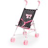 bayer Design Puppen-Buggy, schwarz/pink