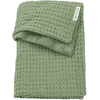 MEYCO Babydecke Waffle Teddy olive green 75 x 100 cm