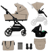 Kinderkraft Kinderwagen YOXI 3in1 Sand Beige