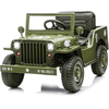 JAMARA Ride-on Jeep Willys MB Army grün 12V