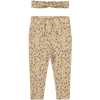 Dirkje Pantalon + serre-tête Dark sand 