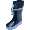 Playshoes Gummistiefel Basic gefüttert marine