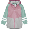 Playshoes Regenjacke mit Fleecefutter rosa/grün