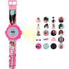 LEXIBOOK Reloj de proyección digital Barbie con 20 imágenes para proyectar