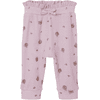 name it Nbfoleisa Pantaloni in felpa con motivo floreale