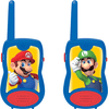 LEXIBOOK Super Mario portofoons tot 200 meter bereik met riemclip