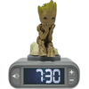 LEXIBOOK Guardians of the Galaxy - Groot Wecker mit 3D Nachtlicht-Figur und besonderen Klingeltönen