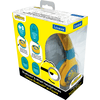 LEXIBOOK Minions 2-i-1 Bluetooth® og kabelforbindelse, foldbare hovedtelefoner med sikker lydstyrke