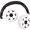 LEXIBOOK Calcio 2-in-1 Bluetooth® e connessione via cavo, cuffie pieghevoli con volume sicuro