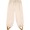 Sterntaler Pantalón de lluvia beige liso sin forro