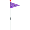 PUKY® SAFETY FLAG, perky purple