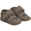 EN FANT Baby Wool Slippers Walnut