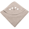 Sterntaler sand Badcape 80 x 80 cm lamskudde 