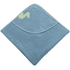 Sterntaler Badcape 80 x 80 cm Dino Rexi blauw 