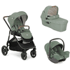 Joie Kinderwagen Versatrax Laurel inklusive Babywanne Ramble XL Laurel und Babyschale  i-Snug 2 Laurel