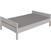 PAIDI Bett TIAGO 90x200 Kieselgrau