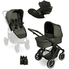 ABC DESIGN i-Size Black Salsa 5 Air avocado kinderwagen incl. cybex GOLD Cloud G baby-autostoeltje Plus Moon Plus en adapter