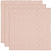 jollein Spucktuch 3er-Pack Miffy Silhouettes Wild Rose 70 x 70 cm