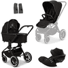 MOON black black i-Size Moon Black Resea Edition+ kinderwagen / mat incl. cybex GOLD Cloud G baby-autostoeltje en adapter