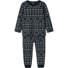 name it 2-osainen pyjama Nmnvismas Tumma Sapphire