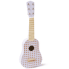 Gitara Kids Concept® z fioletowym wzorem w kropki