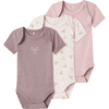 name it Barely Body met korte mouwen 3-pack Roze