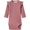 Lil'Atelier Langarmbody Nbfraja Nostalgia Rose