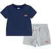 Levi's® T-shirt + korte broek blauw