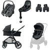 Maxi Cosi Kombikinderwagen Zalia 3 und Babyschale Pebble S inklusive Basisstation FamilyFix S und Adapter