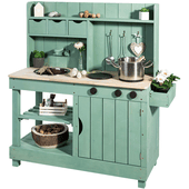MUDDY BUDDY ® Mud kitchen " Explore r", alvjov zelen