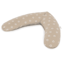 THERALINE Coussin pour bébé prématuré 100x15 cm housse pois beige