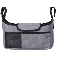Crochets porte sac pour poussette gris : Pasito a pasito