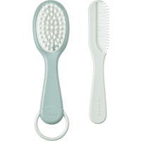 NUK Brosse à cheveux bébé avec peigne turquoise 