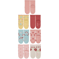 Sterntaler Boîte de 7 chaussettes fille rose