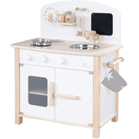 PLEKER Cucina Legno per Bambini, Cucina Bambina 17 Accessori con