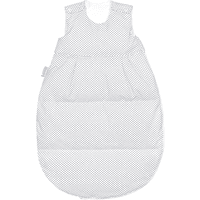 Saco de dormir invierno 90cm para bebés blanco y gris Wölkchen Pinolino  76012-8W90