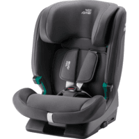 Kinderkraft I-GROW Siège auto bébé, I-SIZE 40-150 cm, 0 à 36 kg évolutif,  dès la naissance et jusqu'à 12 ans environ, Groupe 0/1/2/3, Isofix, 360°  pivotant, RWF, FWF, Protections latérales, Gris 