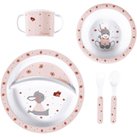 Set Vaisselle Bébé 4 pièces Grenouille, Rice  La Belle Vie : Courses en  Ligne - Livraison à Domicile